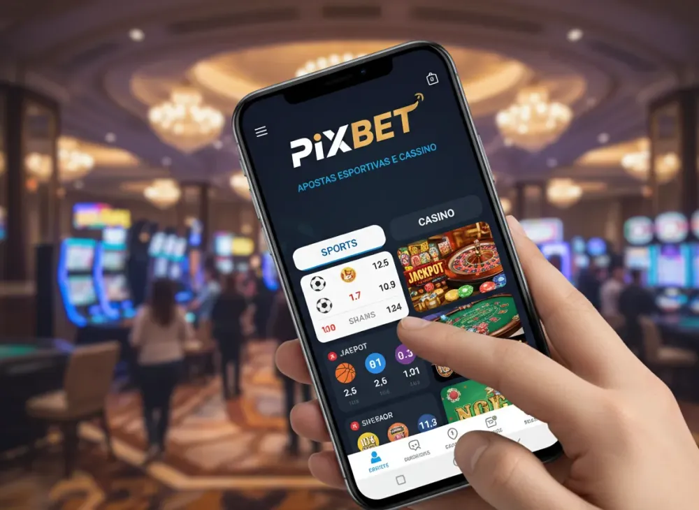 Pixbet app para apostas esportivas e cassino no celular