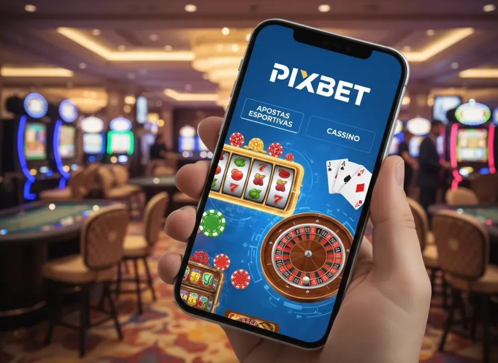 Pixbet app para apostas esportivas e cassino no celular