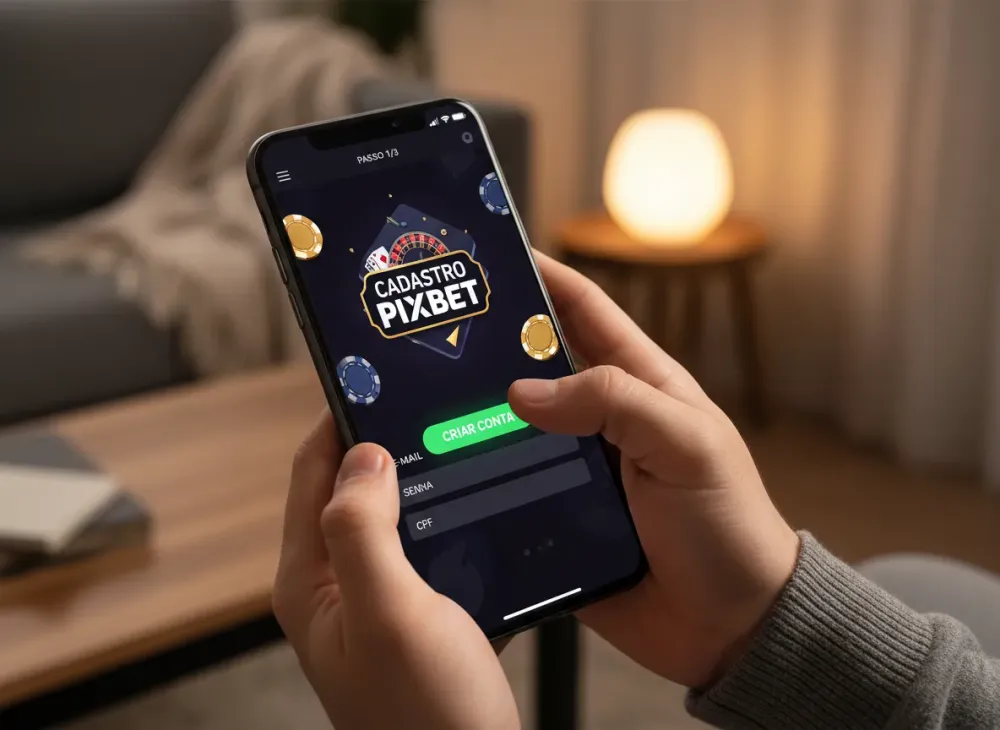 Pixbet cadastro: passo a passo para criar sua conta